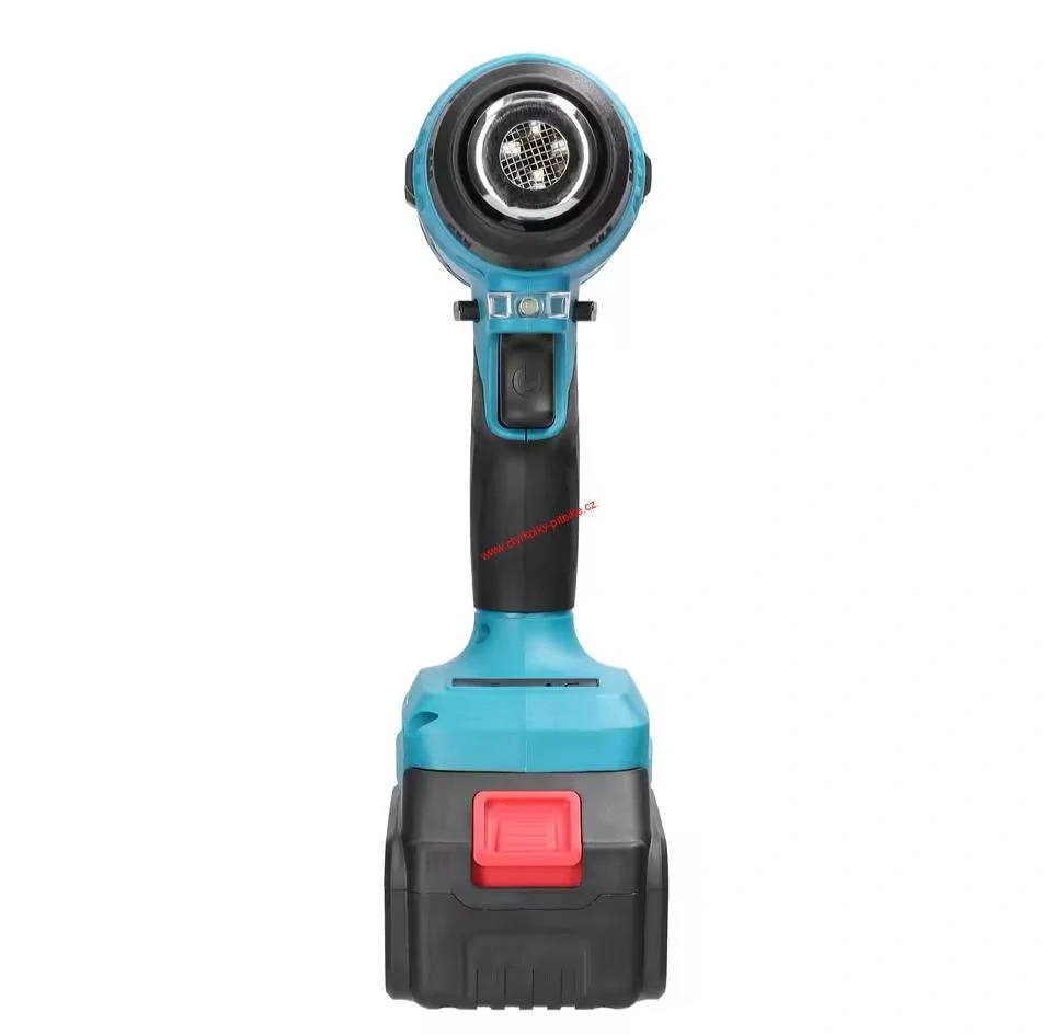 AKU horkovzdušná pistole 21V 300W