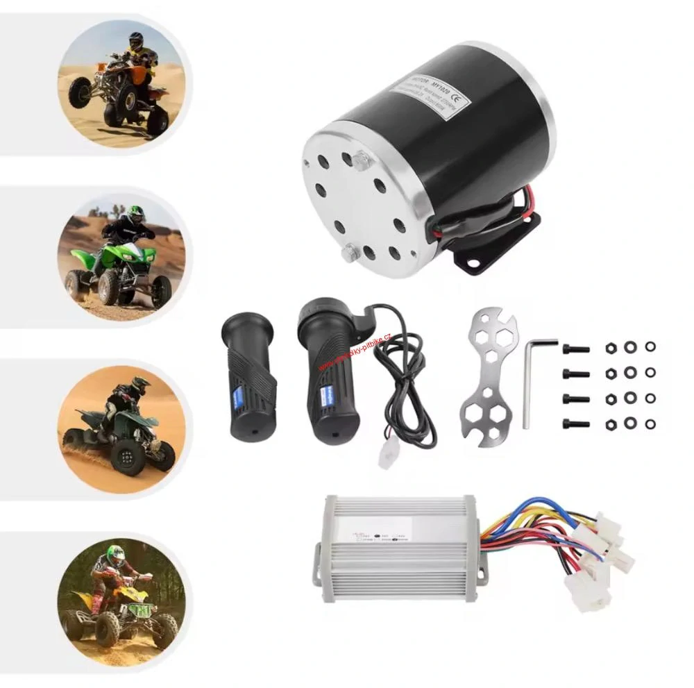 Motor 36V 800W pro elektrickou čtyřkolku SET