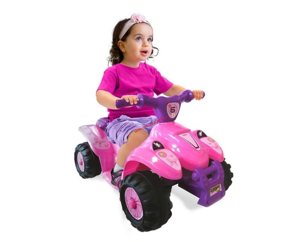 Dětská elektrická čtyřkolka 6V 4,5Ah