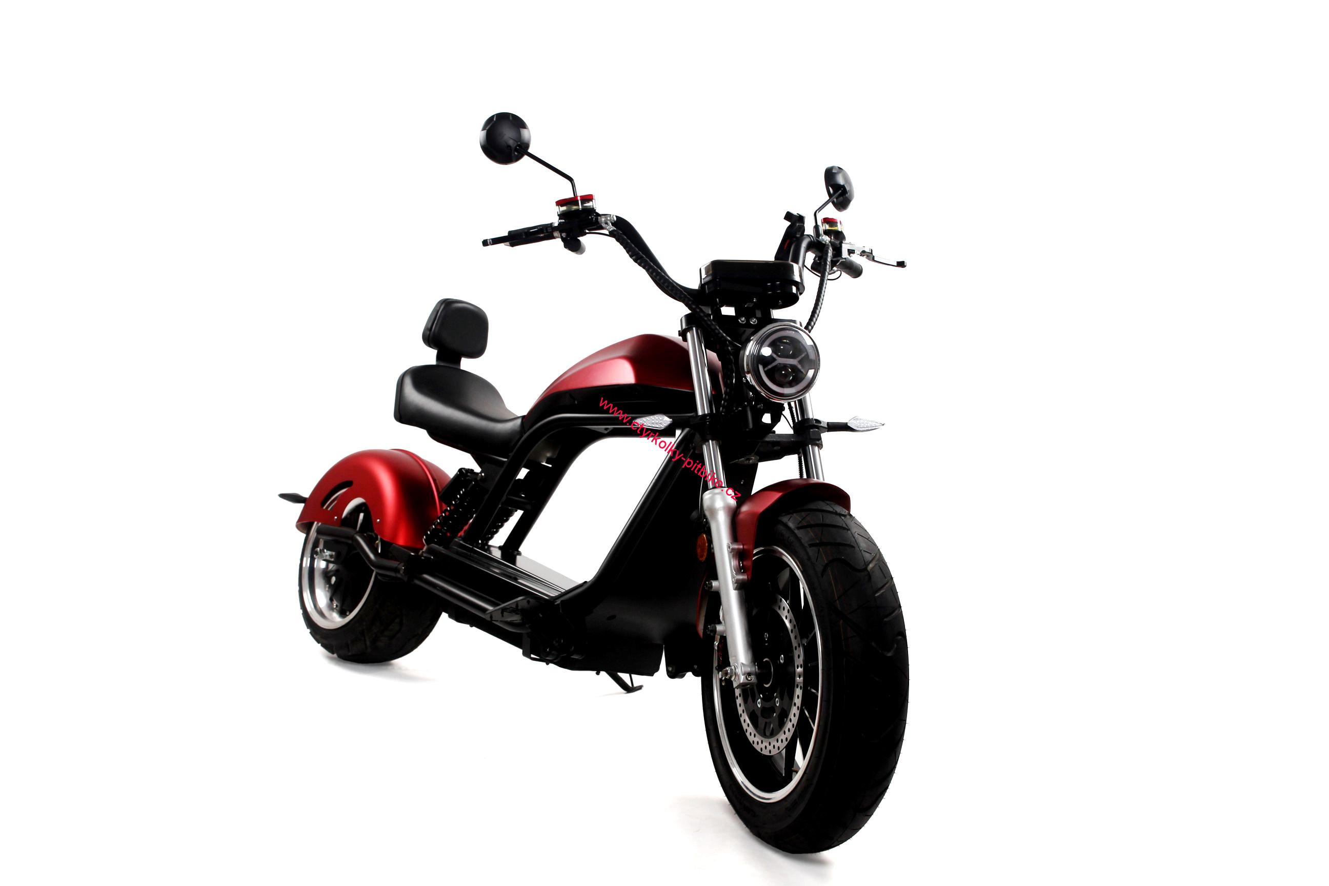 Elektrická koloběžka Chopper XR08 60V/2000W red