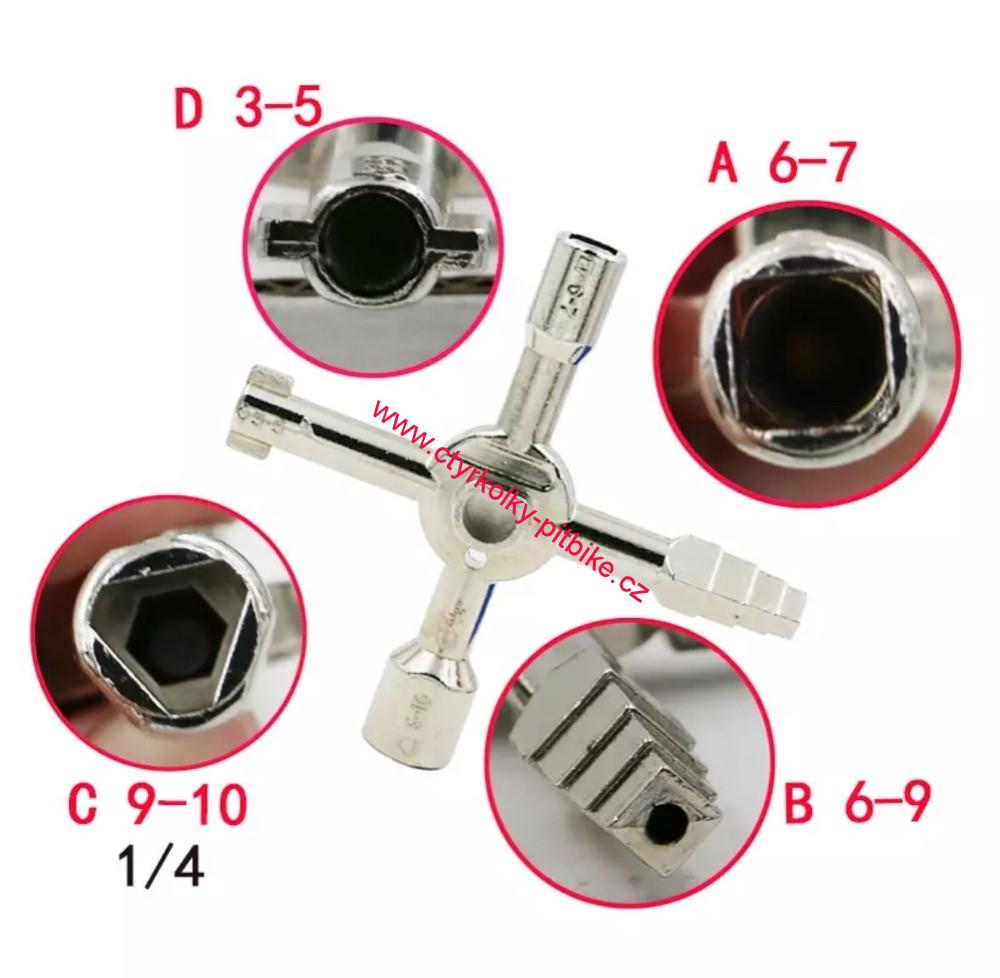 Sada klíčů na elektro skříňky a HUP 15v1