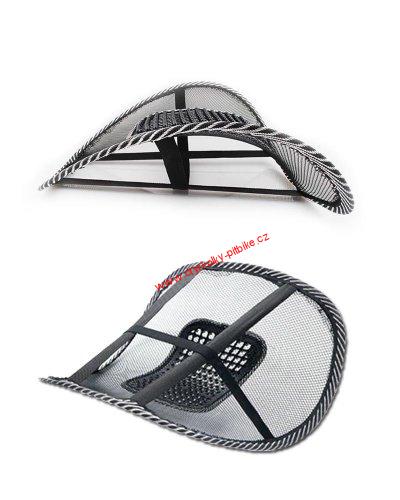 Ergonomická opěrka zad masážní