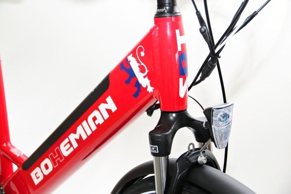 Elektrokolo Spirit Bohemian 36V 250W 16Ah červené