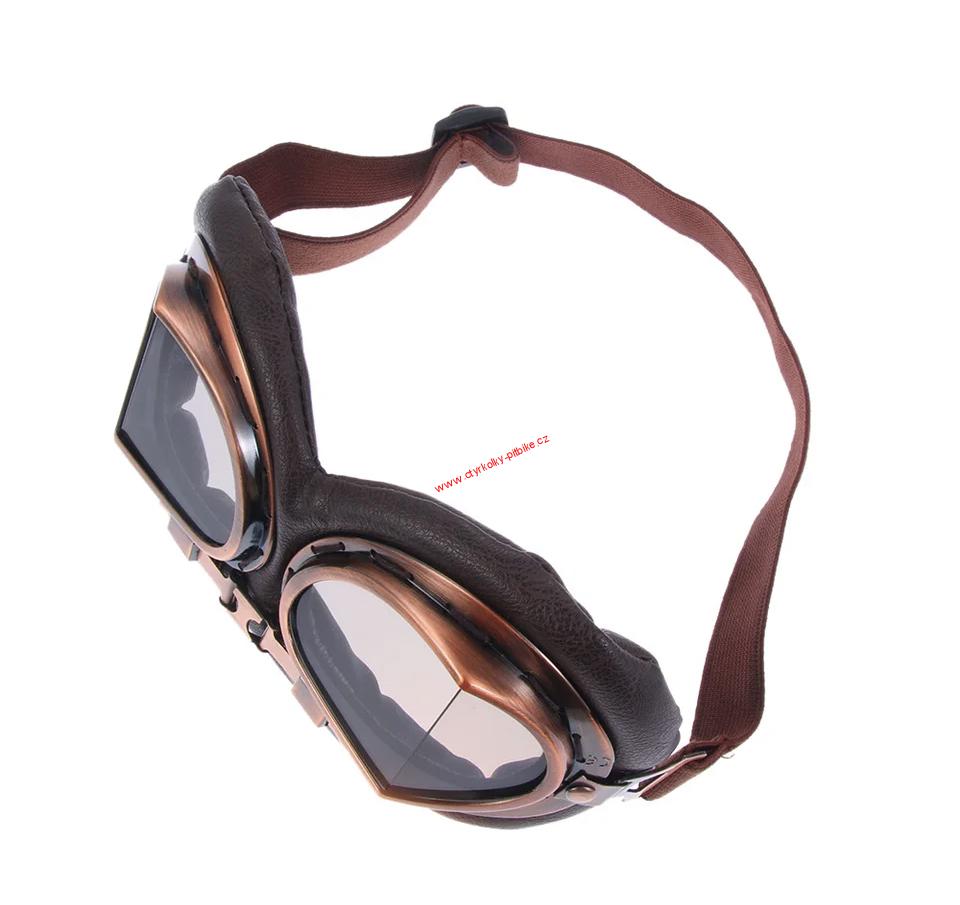 Retro moto brýle německé Cu