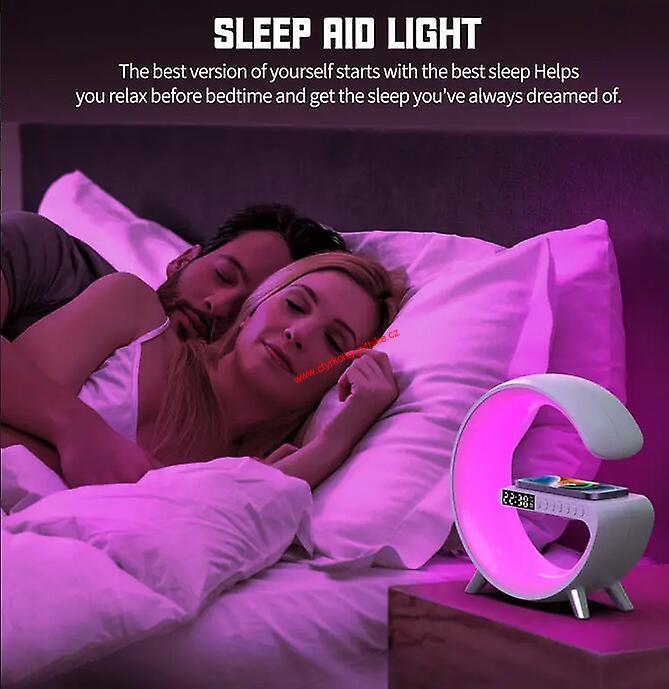 Multifunkční lampička s bezdrátovým nabíjením telefonu