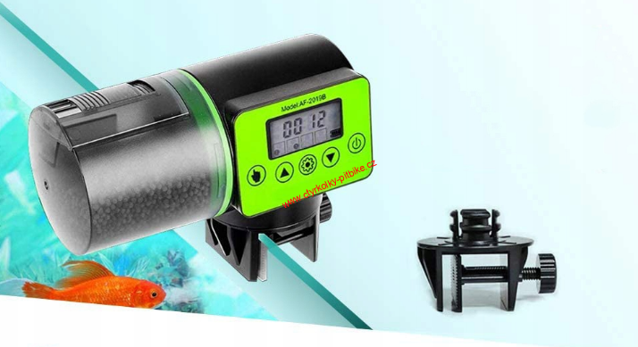 Krmítko pro akvarijní ryby