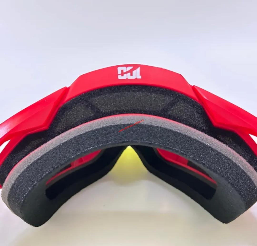 Brýle pro motokros red/yellow