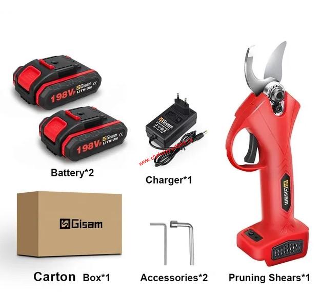 Elektrické zahradní nůžky 21V na větve stromů