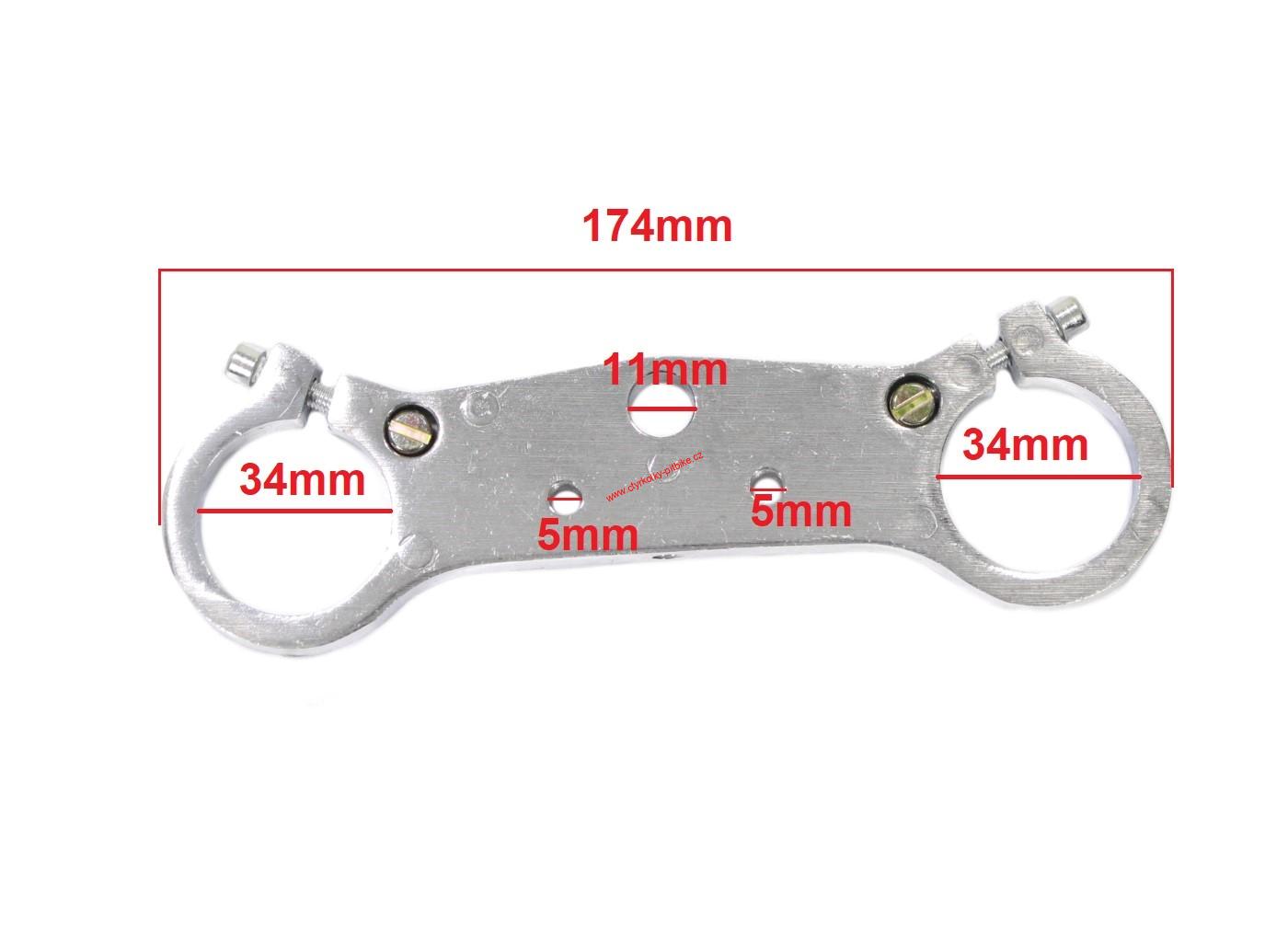 Brýle vidlice na minicross