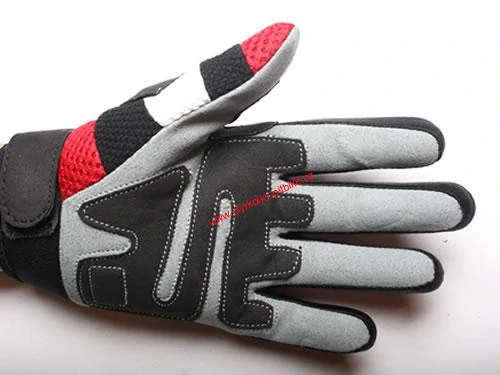 Moto cross rukavice Nitro červené