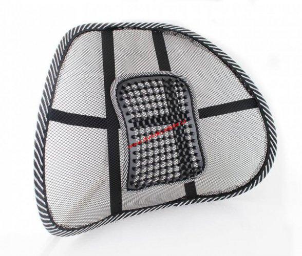 Ergonomická opěrka zad masážní