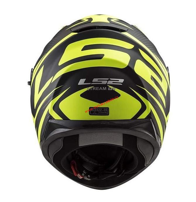 Integrální moto přilba LS2 FF320 STREAM EVO JINK MAT YELLOW vel. XS - XXL