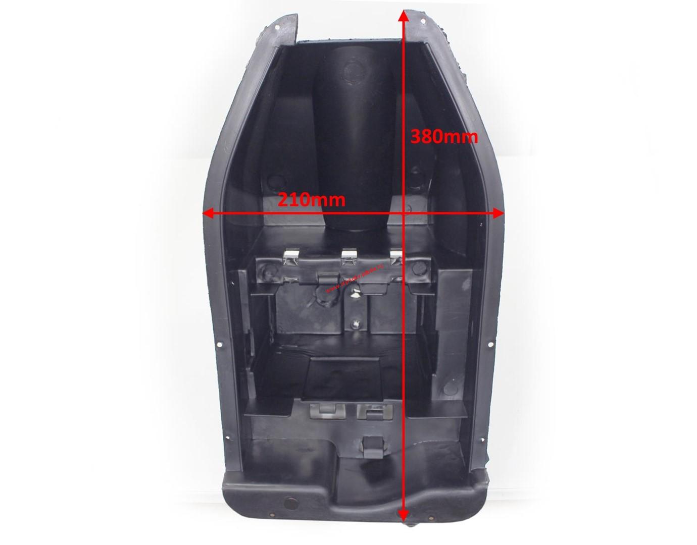 Kastlík na uložení baterie pro čtyřkolku Bashan