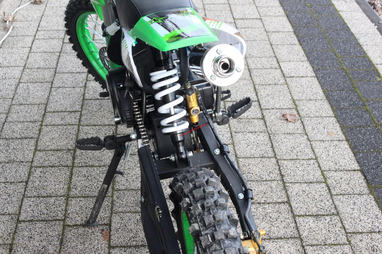 Pitbike 17/14 125cc zelený