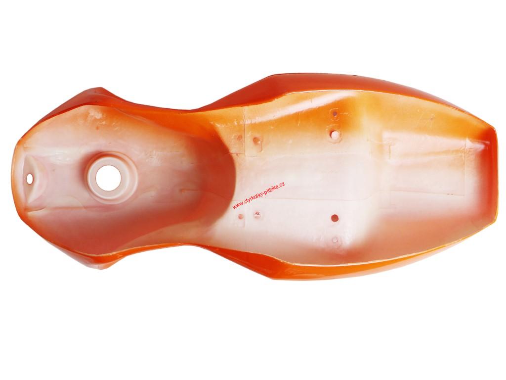 Kapotáž minibike podsedák oranžový