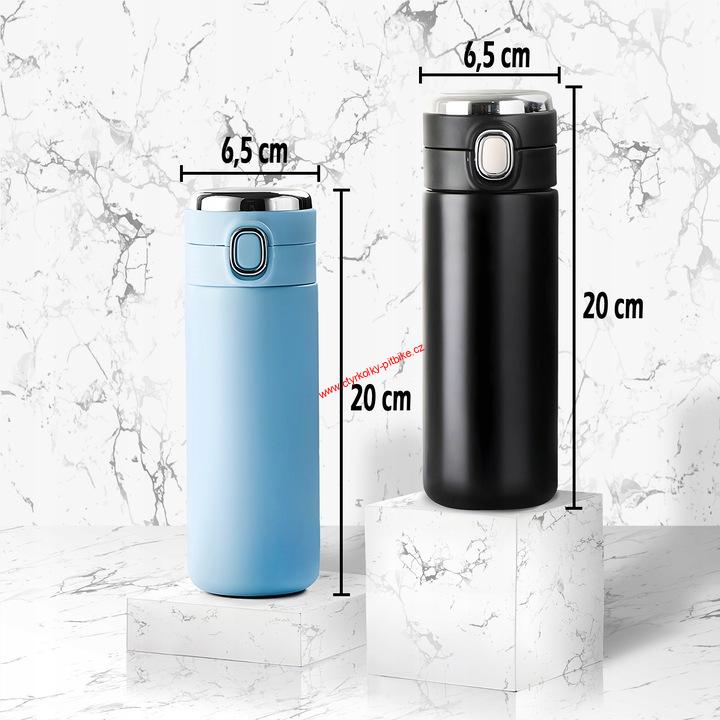 Termo hrnek 420ml s teploměrem