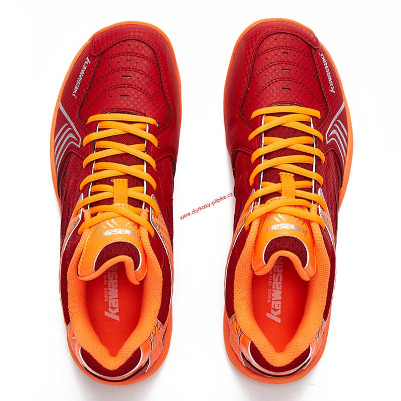 Boty na badminton Kawasaki K-071 červené