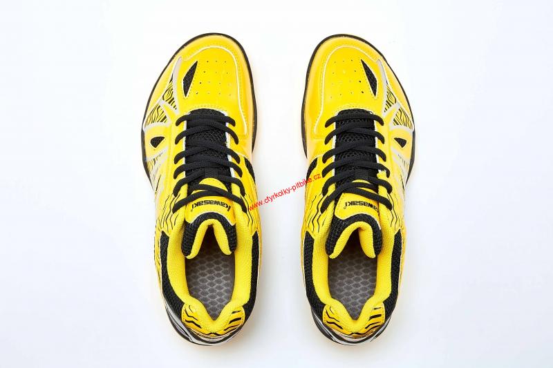 Boty na badminton Kawasaki K-076 zluté