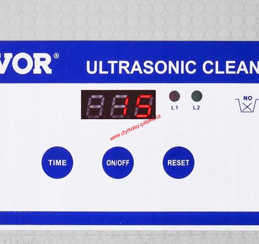 Ultrazvukový čistič Vevor 800 ml 220V