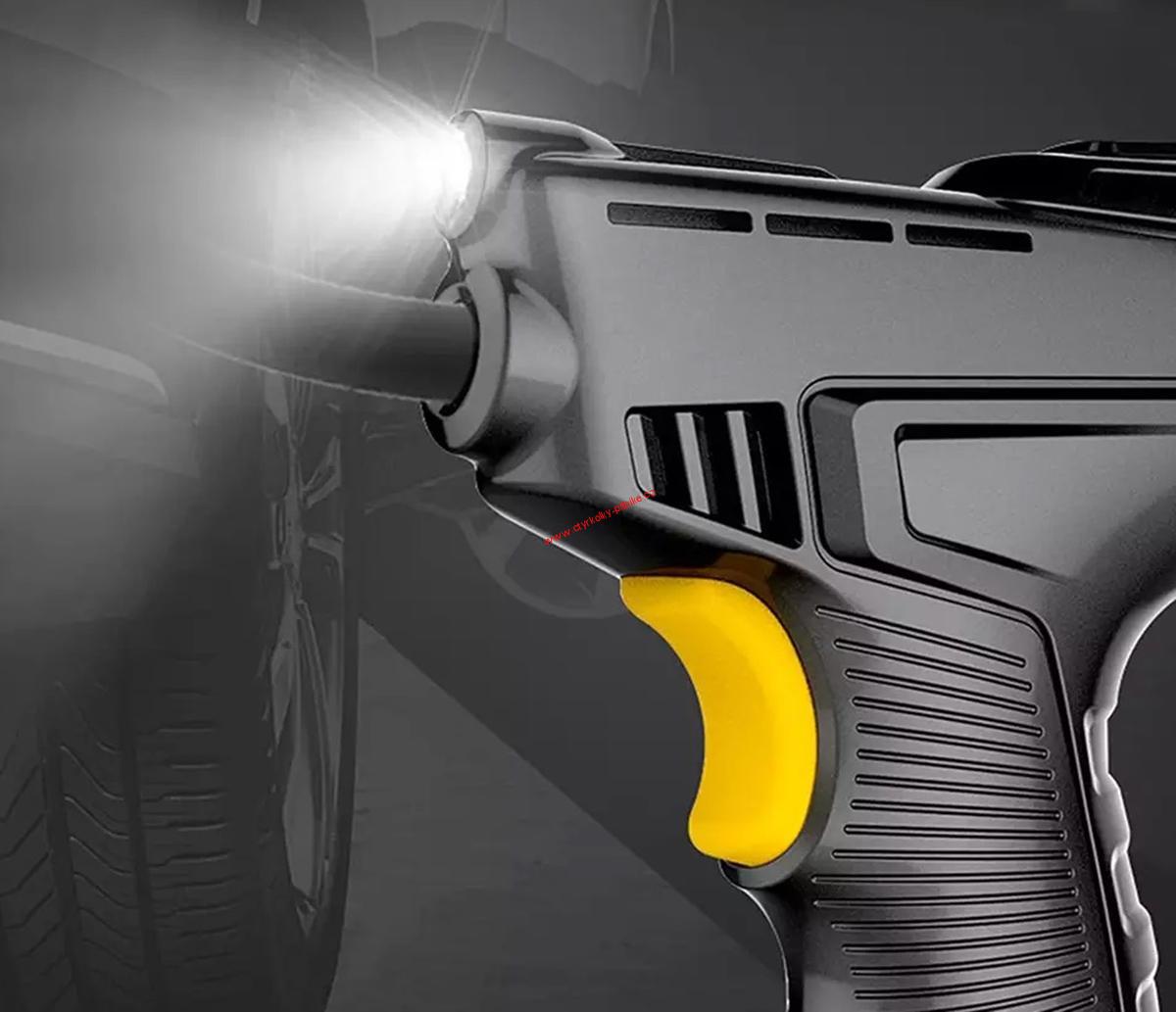 Aku kompresor na foukání kol 120W