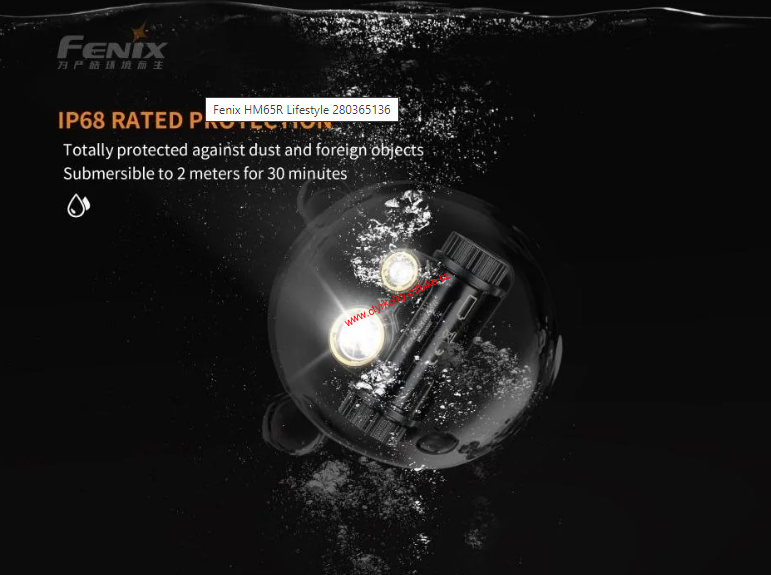 Čelovka - svítilina Fenix HM65R