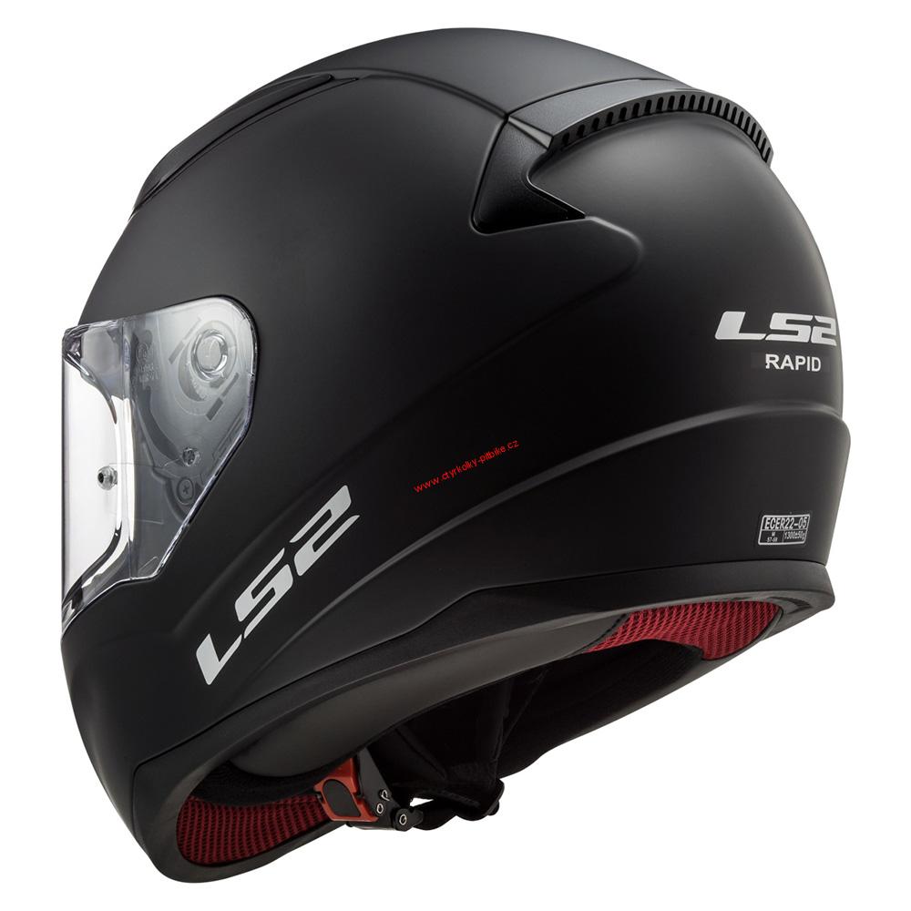 Integrální moto přilba LS2 FF353 Rapid Solid matt black