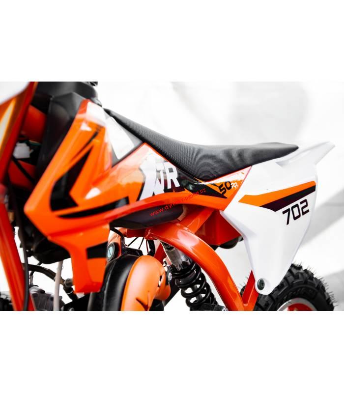 Minicross XTR Style 50cc 2T El.start poloautomat orange