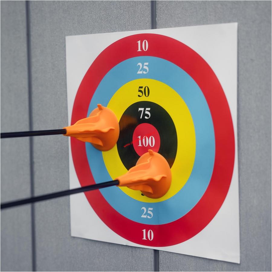 Dětský luk s přísavkami - SET